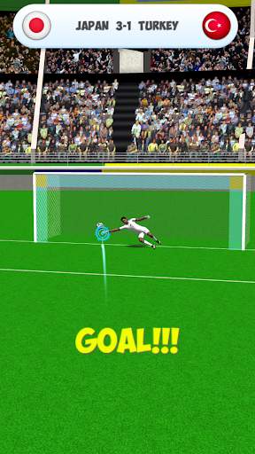 WORLD CUP SHOOTOUT SOCCER 3D screenshot 3