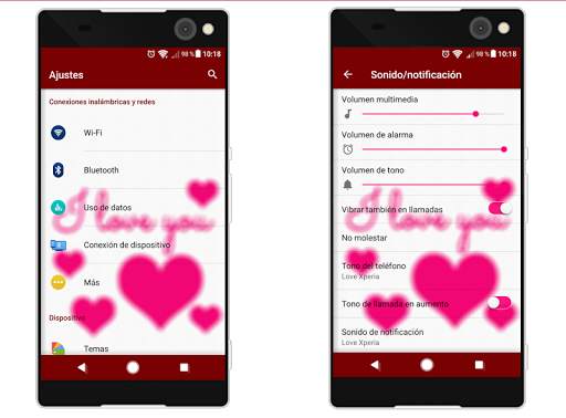 Tema-SXP Love Xperia screenshot 3