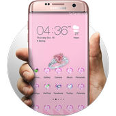 Diamond Wedding Ring PinkTheme icon
