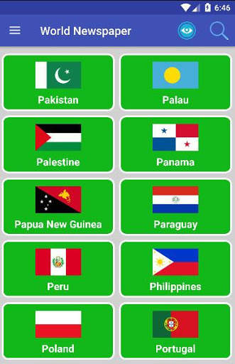 World Newspapers - All Countries Newspaper screenshot 1