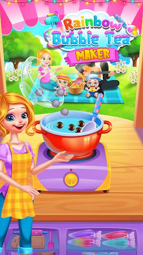 Rainbow Bubble Milk Tea Maker screenshot 5