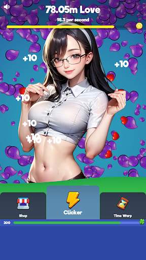 Sexy touch girls: idle clicker screenshot 6