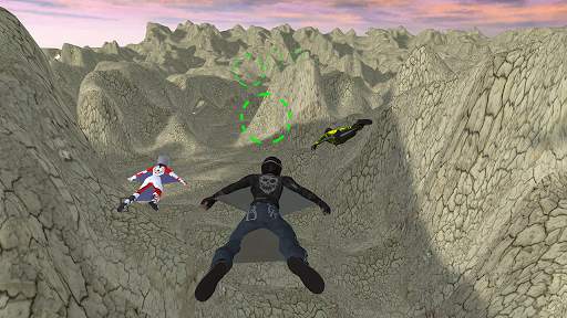 Wingsuit Paragliding- Flying Simulator screenshot 3