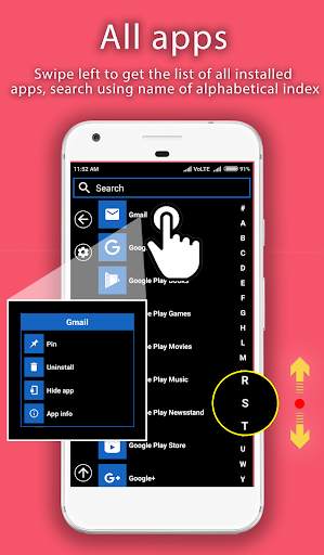 8.1 Metro Look Launcher Pro 4 تصوير الشاشة