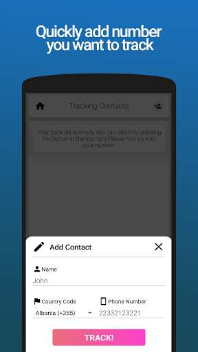 WA Track - Online Last Seen Tracker For Whatsapp screenshot 1