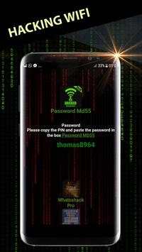 Wifi Hacker Password Simulated screenshot 4