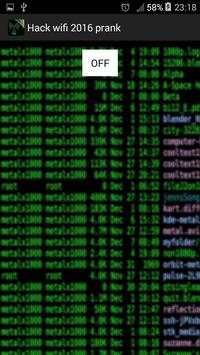 Hack wifi 2016 prank screenshot 4