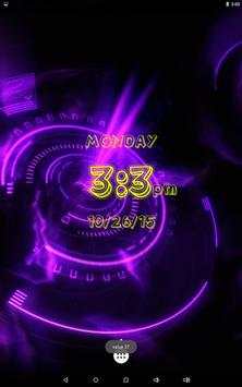 Digital Clock LWP screenshot 10