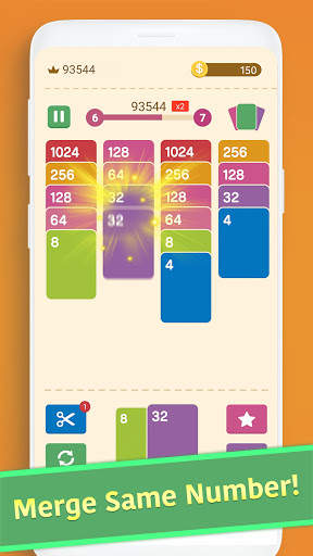2048 Card-Solitaire Merge Cards Game screenshot 3