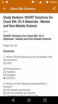 8th Science NCERT solutions screenshot 2