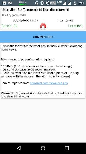 Torrent Search Engine screenshot 4
