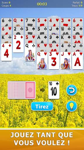 Golf Solitaire - Jeu de Cartes screenshot 23
