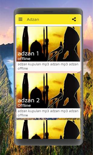 Adzan offline 3 تصوير الشاشة