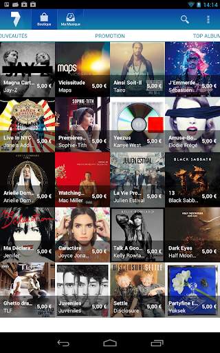 L’appli 7digital sur Android screenshot 9