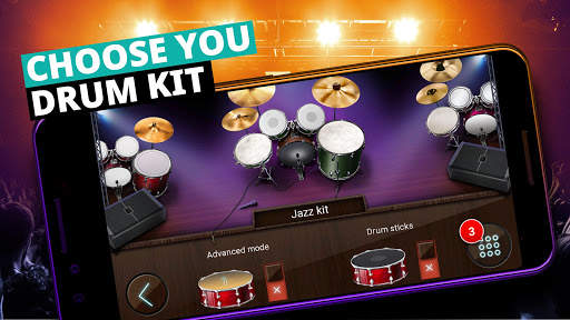 Drum Kit Music Games Simulator screenshot 4
