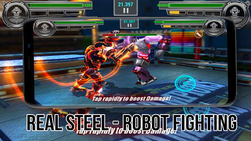 Real Steel Robo - 3D Robot Fighting Simulator स्क्रीनशॉट 3