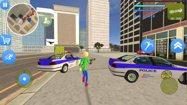 Buldy Stickman Rope Hero Vegas Gangster Survive screenshot 3