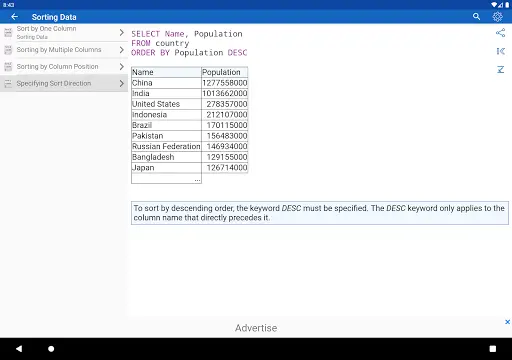 SQL Free screenshot 17
