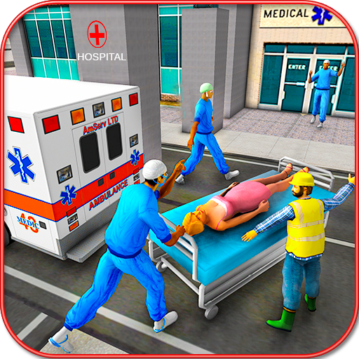 City Ambulance Rescue Simulator Games 🚑 🚁 icon