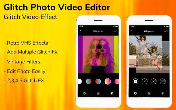 Glitch Photo Video Editor - Glitch Video Effect screenshot 5