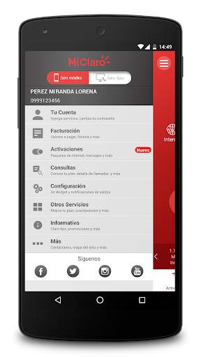 Mi Claro Ecuador screenshot 3