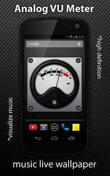 VU Meter Live Wallpaper Free screenshot 1