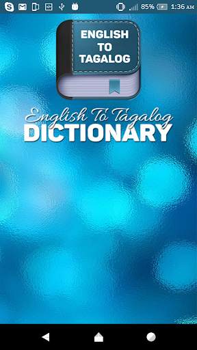 English To Tagalog Dictionary screenshot 1