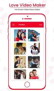 Love Video Maker : Full Screen Video Status Maker screenshot 3
