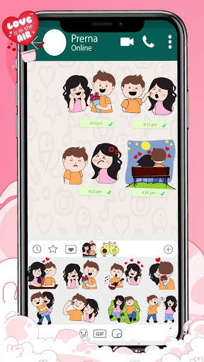 Fun Date Night Emoji Stickers screenshot 4