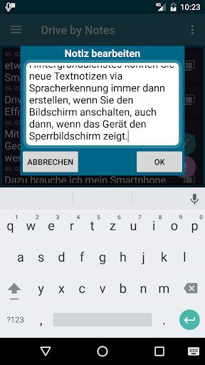 Drive by Notes Lite screenshot 6