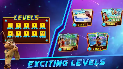 Bheem Galaxy Rush Game screenshot 2