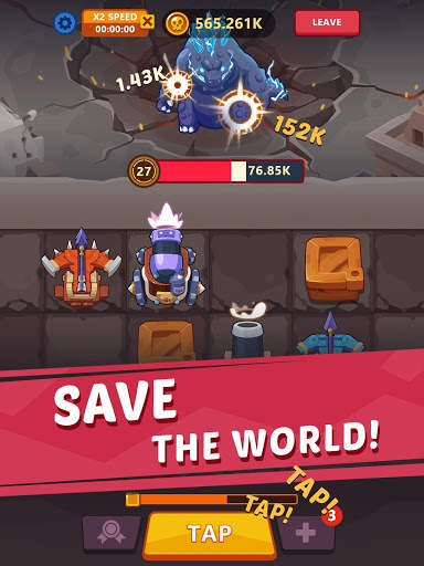 Tank Evolution: Merge n Defense King of Monsters! скриншот 12