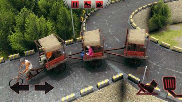 Offroad Bicycle Rickshaw Driving Simulator 2018 screenshot 6