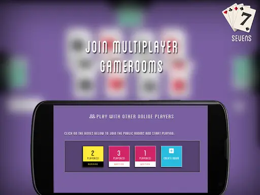 Sevens Playing Cards Game screenshot 5