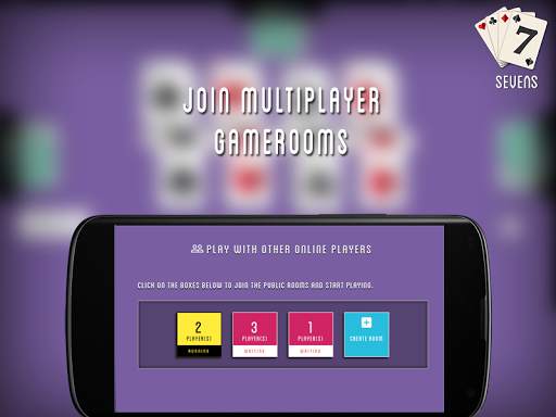 Sevens Playing Cards Game screenshot 5