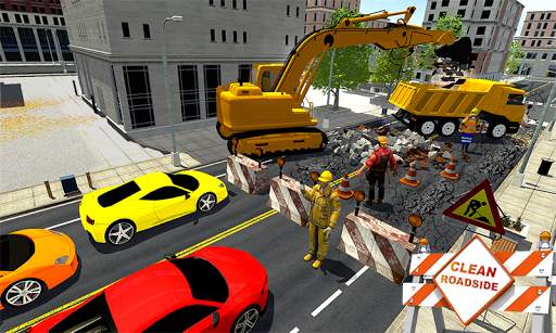 Mega City Road Construction Games 2019 screenshot 1