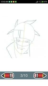 How To Draw Naruto Characters screenshot 3