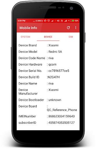 Mobile Info screenshot 2