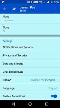 Bolbaan - messengerapp screenshot 3