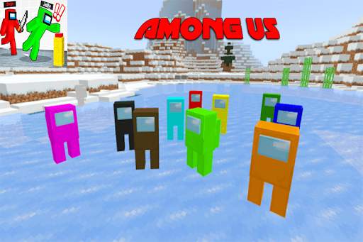 Mod among us for Minicraft PE screenshot 3