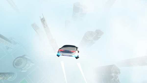 Futuristic Flying Car Driving screenshot 3