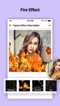 Nature Photo Effect Video Maker with Music screenshot 4