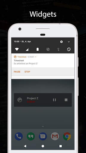 Timesheet - Zeiterfassung screenshot 7