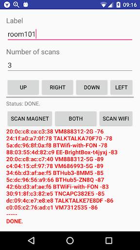 Fingerprinting WiFi Magnet screenshot 1