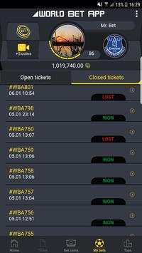 World Bet App screenshot 5