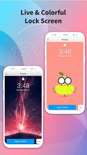 Color Lock Screen - Live Lock Screen screenshot 2