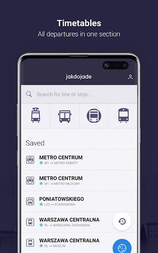 Jakdojade: public transport screenshot 4