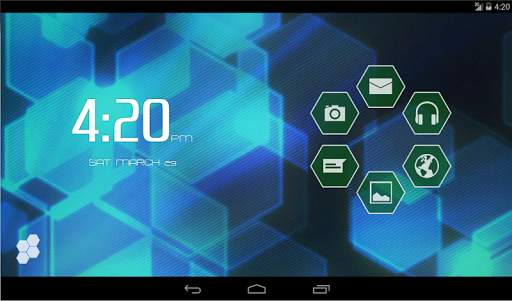 Senary Smart Launcher Theme screenshot 5
