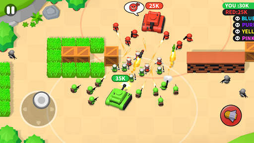 Tank Squad Battle-Warfare King screenshot 4