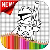How to Draw Lego Starwars 1.0
